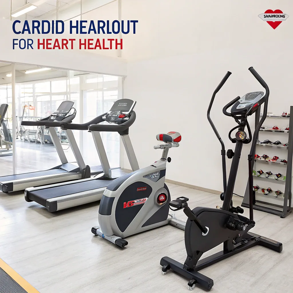 Cardio workout equipment for heart health