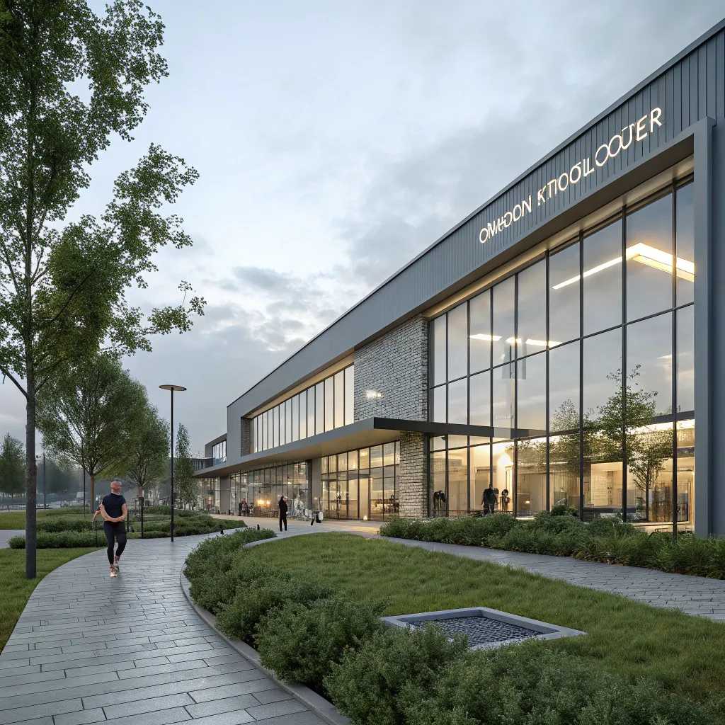 Exterior view of the ORAVIRON Fitness Center